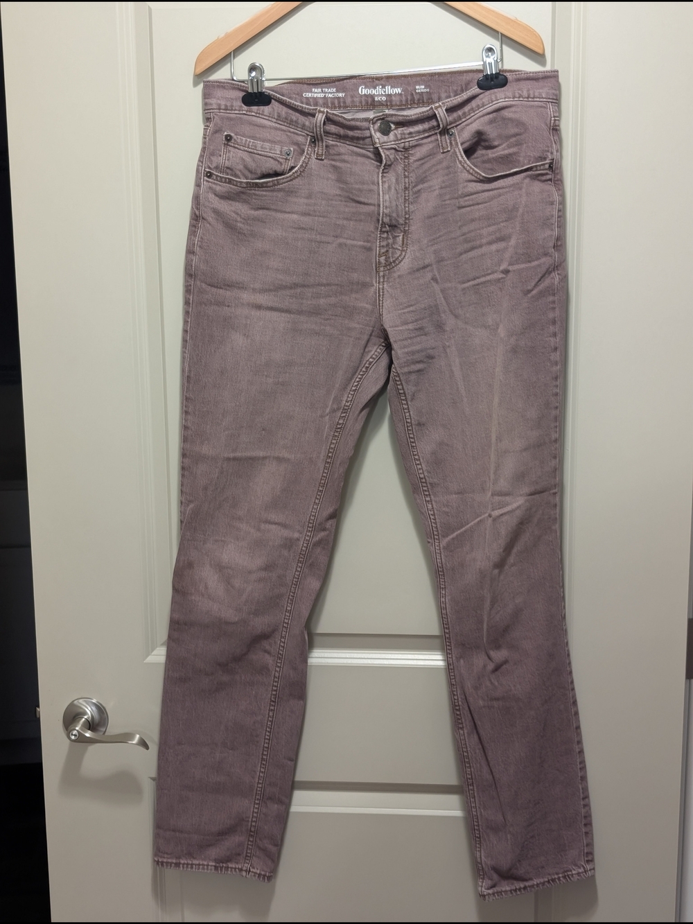 Goodfellow & Co men's Dusty Rose Straight-Leg Jeans